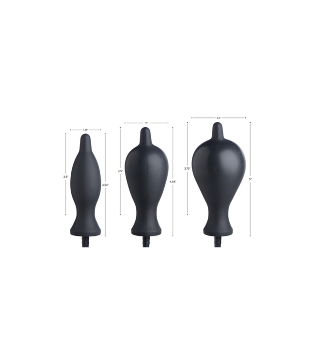 Dark Inflator - Silicone Inflatable Plug