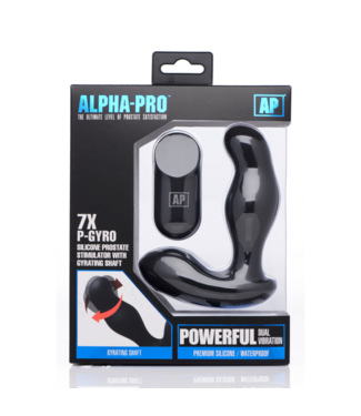 Xr Brands P-Gyro - Prostate Stimulator with Rotating Shaft and 7 Speeds