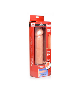 Xr Brands Silicone Penis Sleeve - 2 / 5 cm