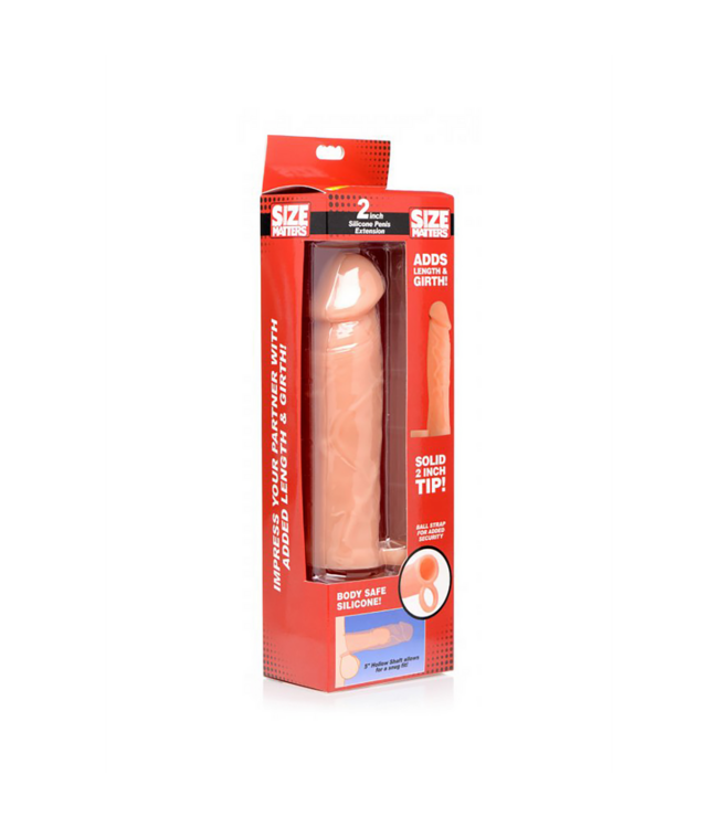 Silicone Penis Sleeve - 2 / 5 cm