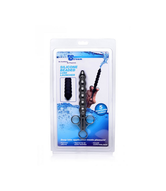 Lubricant Launcher with Silicone Beads