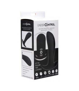 Xr Brands Silicone Prostate Vibrator with Remote Control