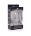 Xr Brands Gape Glory - Transparent Hollow Anal Plug - Large