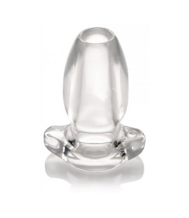 Gape Glory - Transparent Hollow Anal Plug - Large