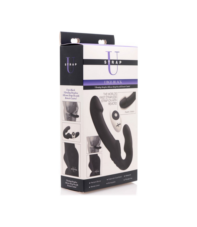 Strapless Strap-On with Remote Control
