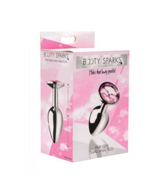 Xr Brands Pink Gem - Butt Plug - Small