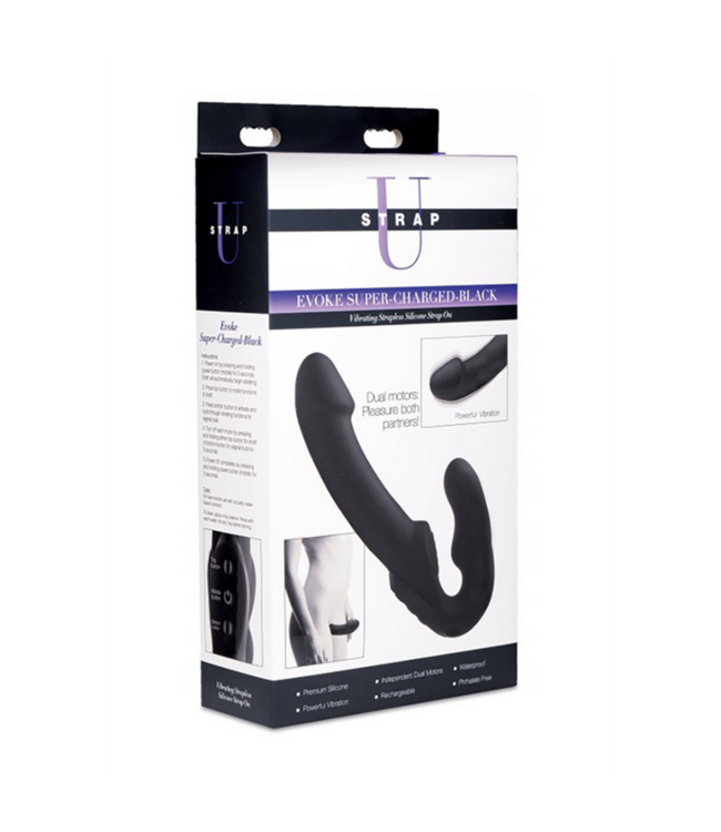 SU Evoke Super Charged - Vibrating Strapless Dildo