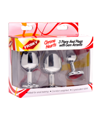 Xr Brands Anal Plugs - 3 Pieces