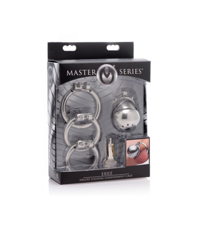 Exile Deluxe - Lockable Chastity Cage