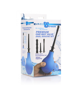 Xr Brands Premium One Way Valve Anal Shower Set