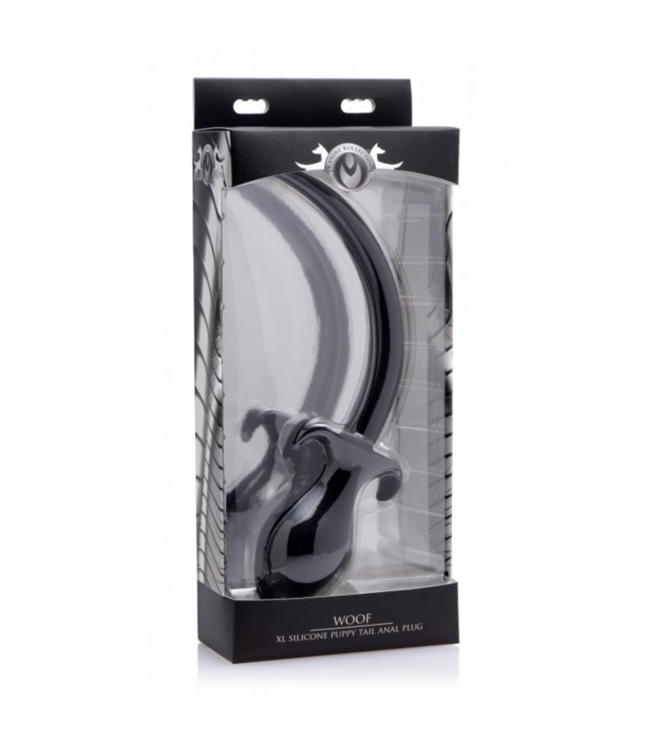 Woof XL - Silicone Puppy Tail Butt Plug