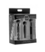 Xr Brands Dark Rods - 3 Piece Silicone Penis Plug Set