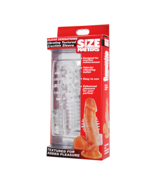 Xr Brands Vibrating Textured Erection Sleeve