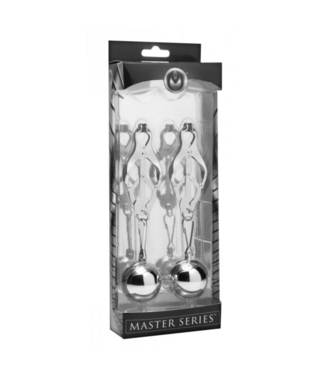 Xr Brands Deviant Monarch - Weighted Nipple Clamps