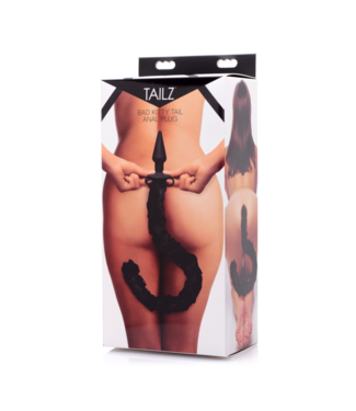 Xr Brands Bad Kitty - Silicone Cat Tail Anal Plug