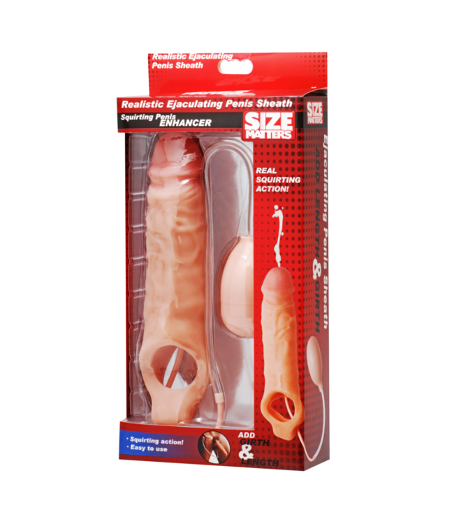 Realistic Ejaculating Penis Sleeve