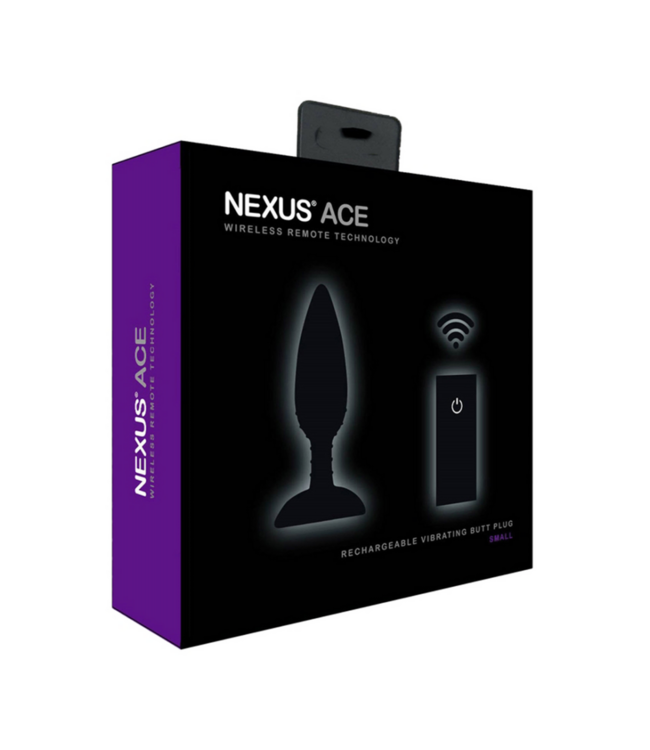 Ace Small - Vibrating Butt Plug with Remote Control