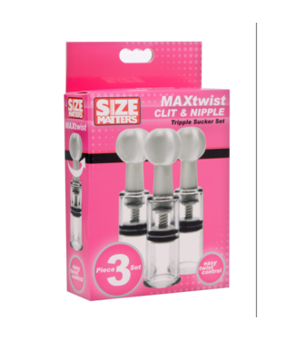 Xr Brands Twisted Triplets - Nipple and Clit Suckers