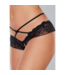 Allure Open Panty with Lace Criss Cross Band - One Size