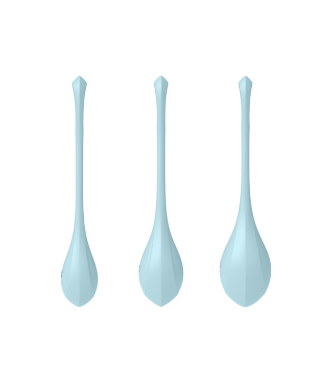 Yoni Power 2 - Kegel Balls Set - Light Blue