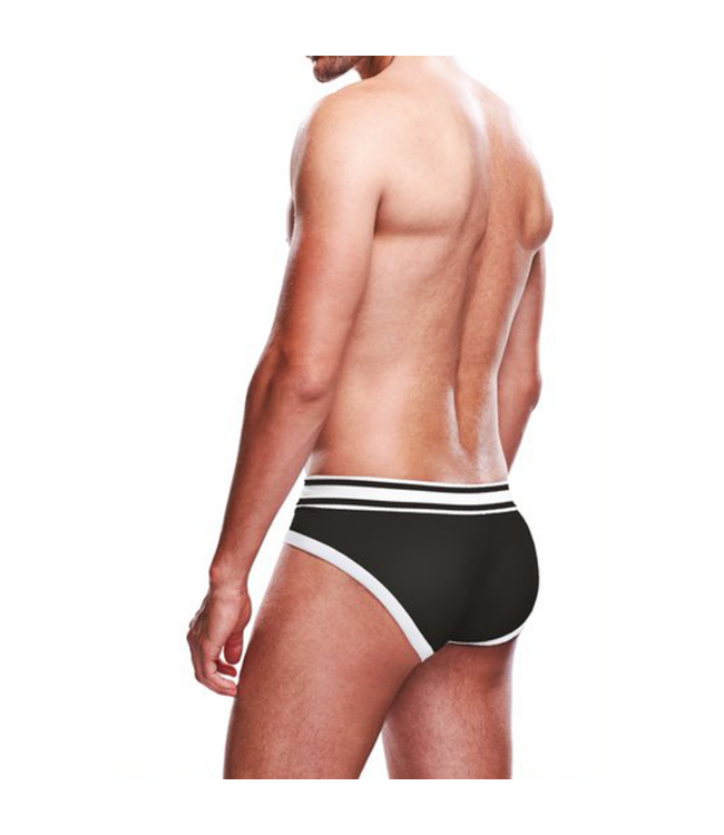 Brief - XXL - Black/White