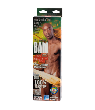 Doc Johnson Bam - Big Realistic Dildo - 13 / 34 cm