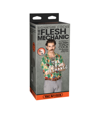 Doc Johnson The Flesh Mechanic - Realistic ULTRASKYN Dildo - 7.5 / 20 cm - Vanilla