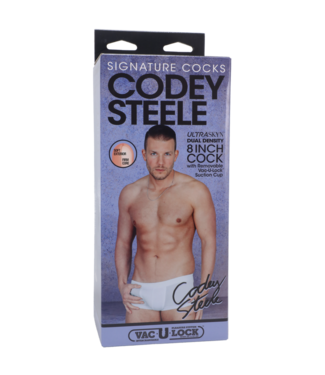 Doc Johnson Codey Steele - Realistic ULTRASKYN Dildo - 8 / 20 cm - Vanilla