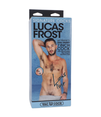 Doc Johnson Lucas Frost - Realistic ULTRASKYN Dildo - 7 / 18 cm - Vanilla