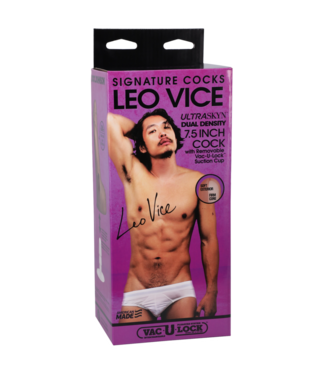 Doc Johnson Leo Vice - ULTRASKYN - with Removable Suction Cup - 6 / 15 cm - Caramel