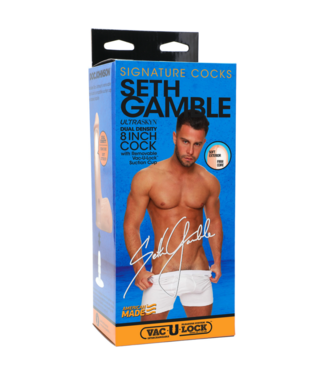 Doc Johnson Seth Gamble - Realistic ULTRASKYN Dildo - 8 / 20 cm