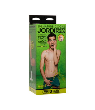 Doc Johnson Jordi El Nio - Realistic ULTRASKYN Dildo - 2 Pieces