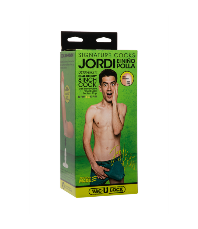 Jordi El Nio - Realistic ULTRASKYN Dildo - 2 Pieces