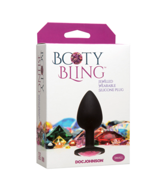 Doc Johnson Booty Bling - Spade Butt Plug - Small