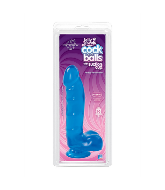 Cock and Balls with Suction Cup