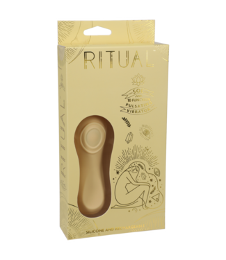 Doc Johnson Sol - Rechargeable Silicone Pulsating Vibe - Yellow