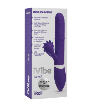 Doc Johnson iRoll - Rabbit Vibrator