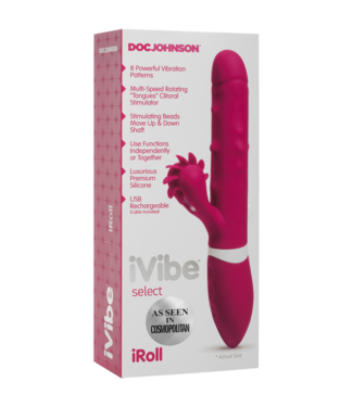 Doc Johnson iRoll - Rabbit Vibrator
