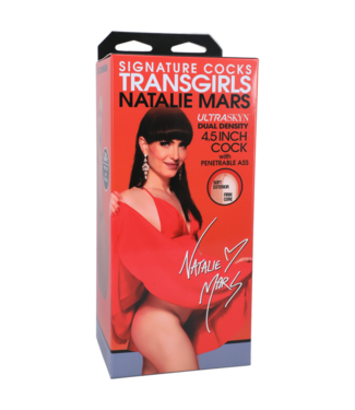 Doc Johnson Natalie Mars - Dildo with Penetrable Ass - Transgirls