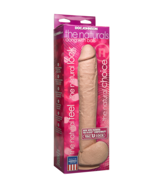 Doc Johnson Realistic Dildo with Balls
