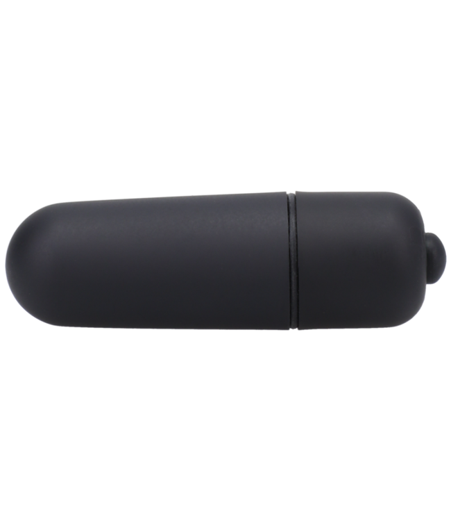Vibrating Butt Plug - 5 / 12 cm - Black