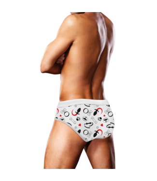 Prowler Swim Brief Puppie Print - L