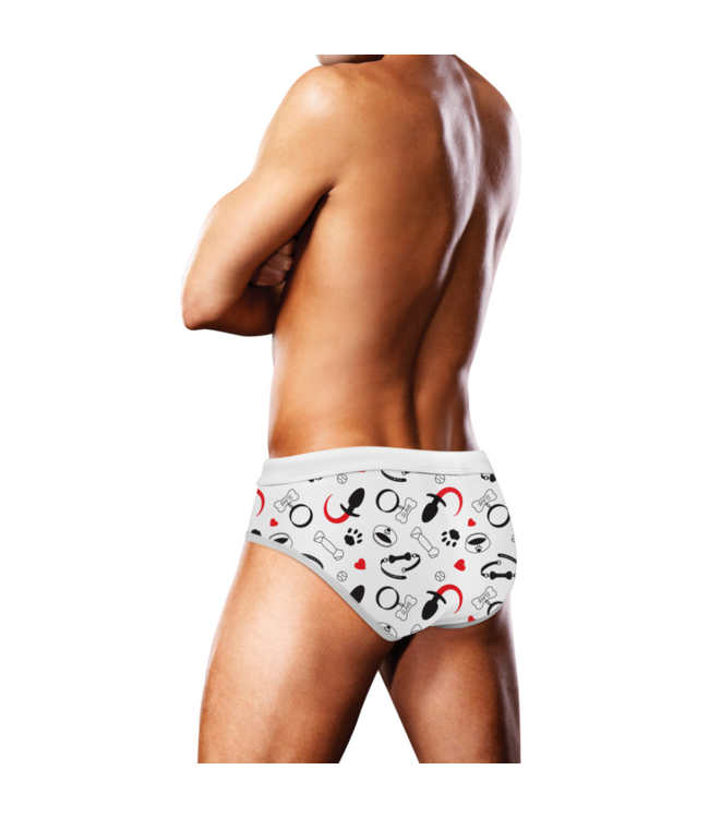 Swim Brief Puppie Print - L