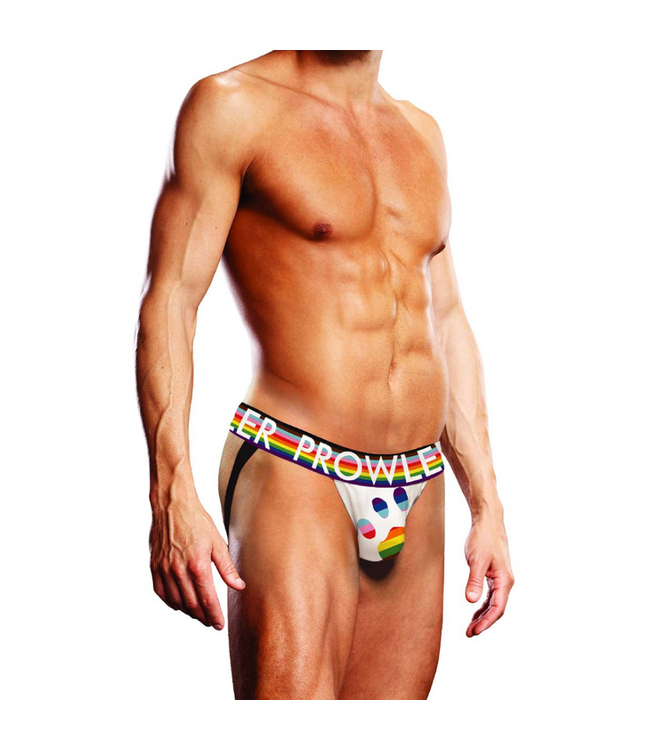 Oversized Paw Jock - XS - White