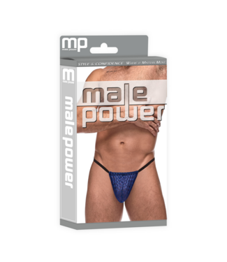 Male Power Posing Strap - One Size - Navy