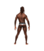 Male Power Bong Thong - S/M - White
