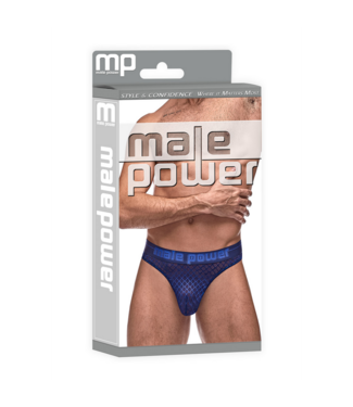 Male Power Bong Thong - L/XL - Navy