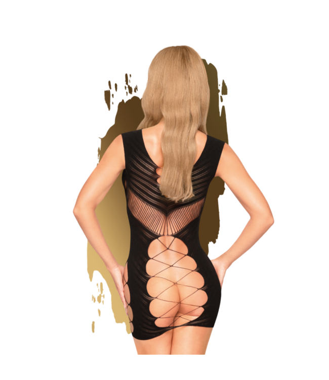 Flame On The Rock - Dress - Plus Size - Black