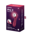 Satisfyer Pro 2 Generation 3 - Double Air Pulse Vibrator - Liquid Air and Connect App - Wine Red