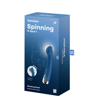 Satisfyer Spinning G-Spot 1 - Rotating G-Spot Vibrator - Blue